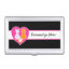 Kitty Cat Hearts Business Card Case