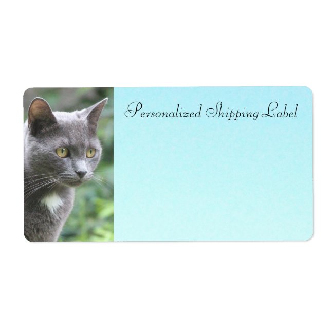 Kitty Cat In Gray Label (Front)