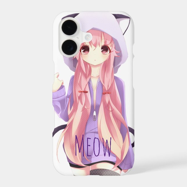 Kitty cat iphone case (Back)