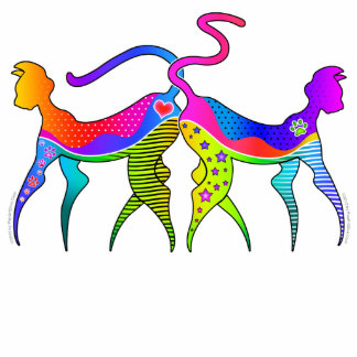 KITTY CAT KATZ SCULPTURE, MAGNET or PIN Cutout