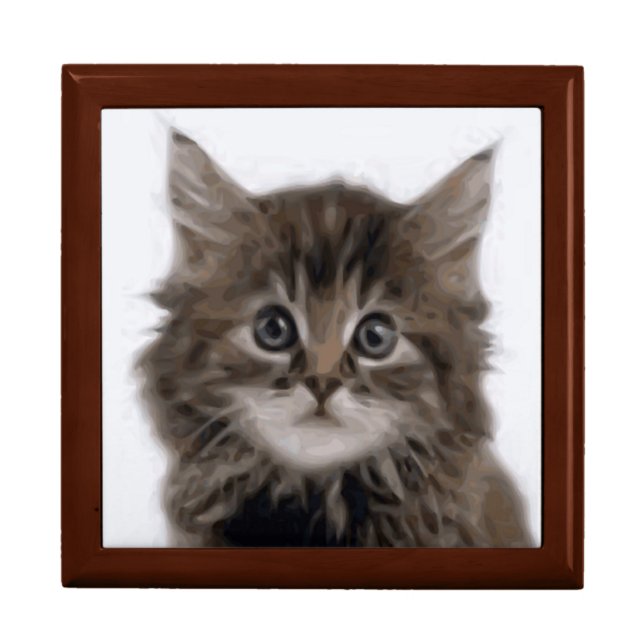 KITTY CAT KEEPSAKE BOX (Front)