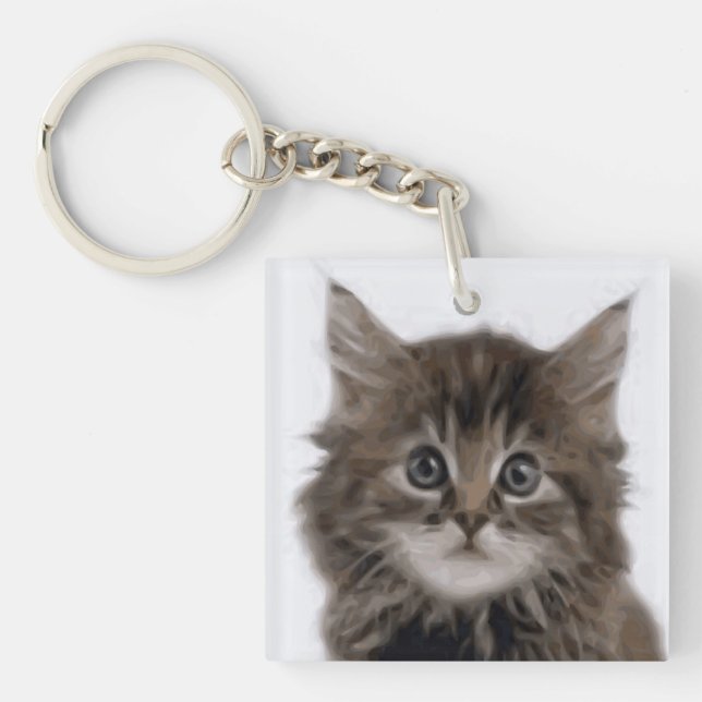 KITTY CAT KEYCHAIN (Front)
