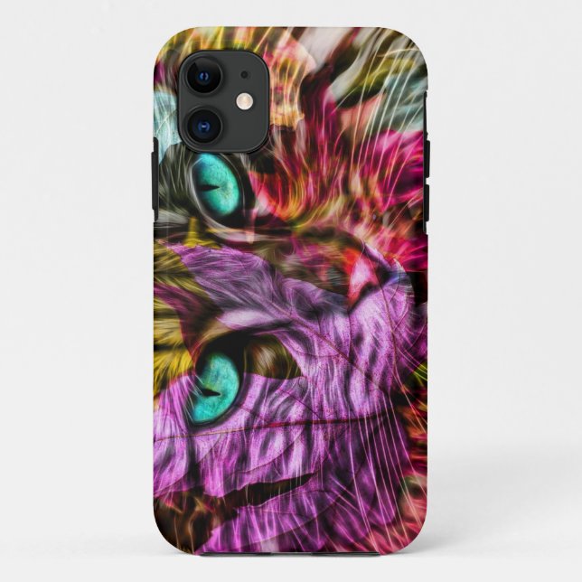Kitty Cat Kitten Artsy Design Case-Mate iPhone Case (Back)