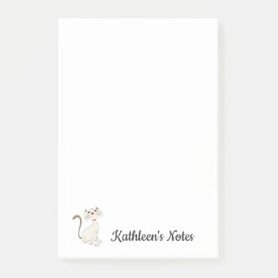 Kitty Cat Love Notes Customize Text