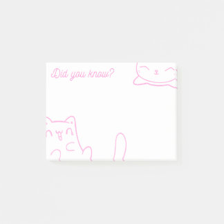 Kitty Cat Lunch Box Note Pad - Notes