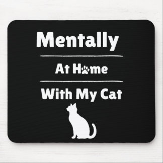 Kitty cat mouse pad