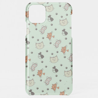 Kitty Cat Pattern iPhone 11 Pro Max Case