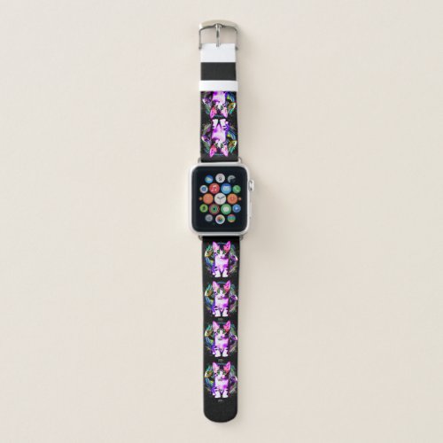 Kitty Cat Psychic Aesthetics Character Apple Watch Band