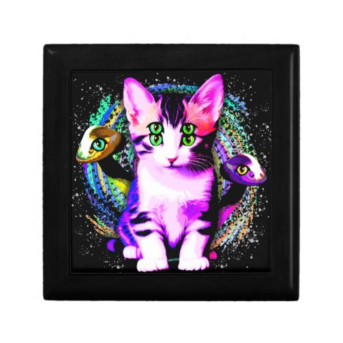 Kitty Cat Psychic Aesthetics Character Gift Box