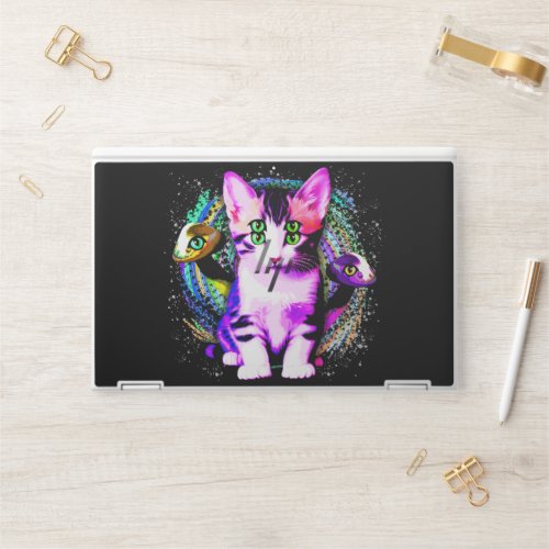 Kitty Cat Psychic Aesthetics Character HP Laptop Skin