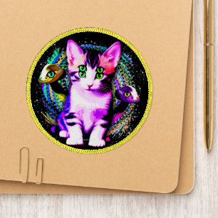 Kitty Cat Psychic Aesthetics Character Patch