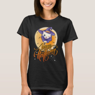 Kitty Cat Ride Witch Shotgun Vintage Kitty Cat Hal T-Shirt