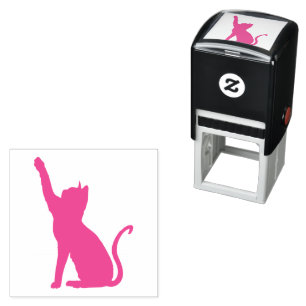 Kitty Cat Self-inking Stamp
