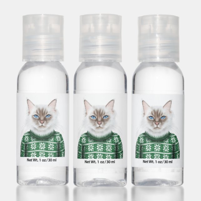 Kitty Cat Sweater Hand Sanitizer (Set)