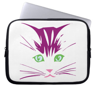 Kitty Cat Sweet Face Laptop Sleeve