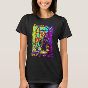 kitty cat thug gansta kitten cat gangster T-Shirt