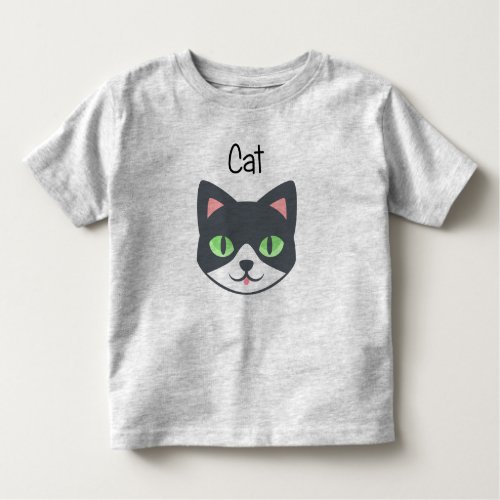 Kitty Cat Toddler T_shirt