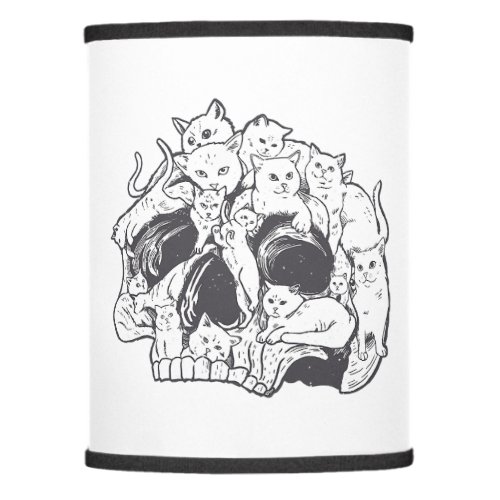 Kitty Cat With Gun_Birthday and Halloween Cat Cost Lamp Shade