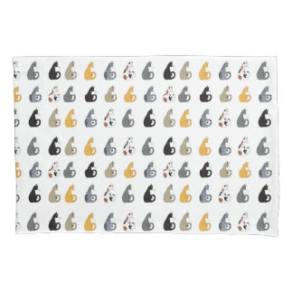 Kitty Cats Bowl Pillow Case