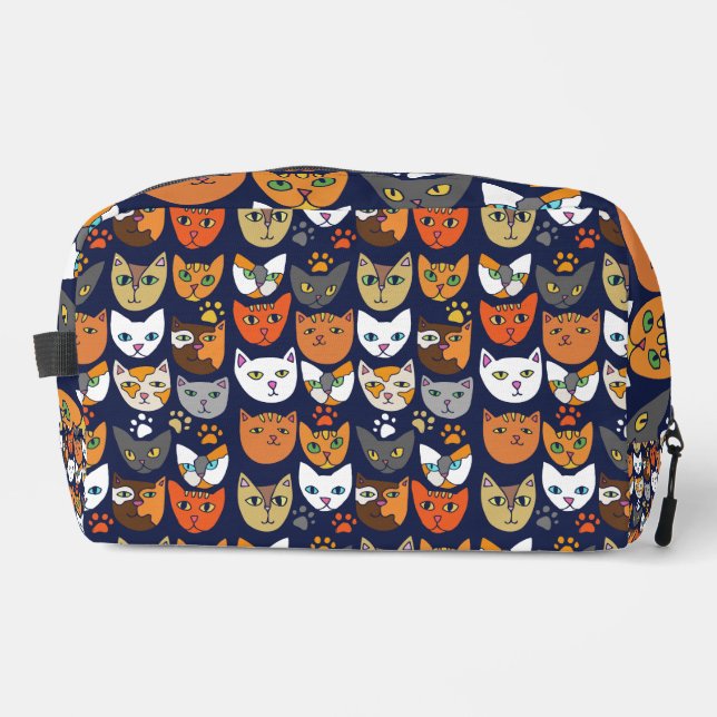 Kitty Cats Everyday Caturday Dopp Kit (Front)