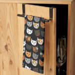 Kitty Cats everywhere pattern  Kitchen Towel