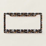 Kitty Cats everywhere pattern License Plate Frame