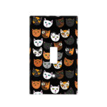 Kitty Cats everywhere pattern Light Switch Cover