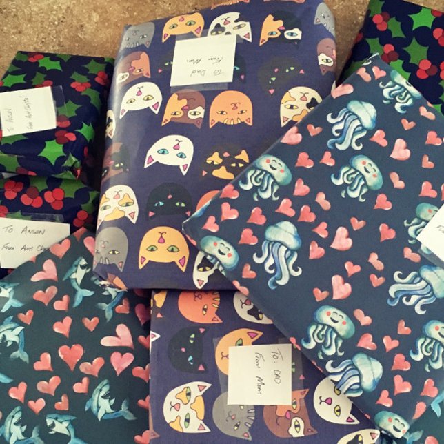 Kitty cats everywhere wrapping paper sheets (Creator Uploaded)