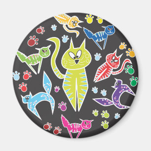 Kitty Cats Magnet