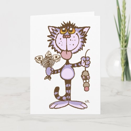 Kitty Cats Show of Love greeting card