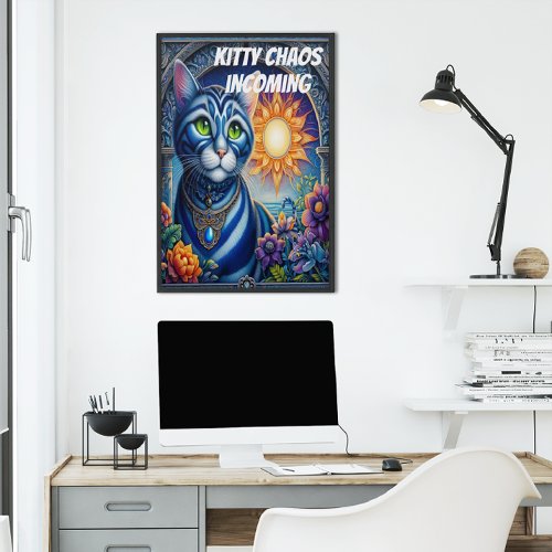 Kitty chaos incoming poster