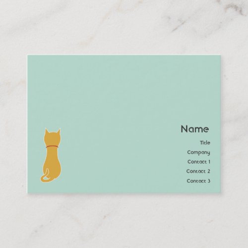 Kitty - Chubby Business Cards