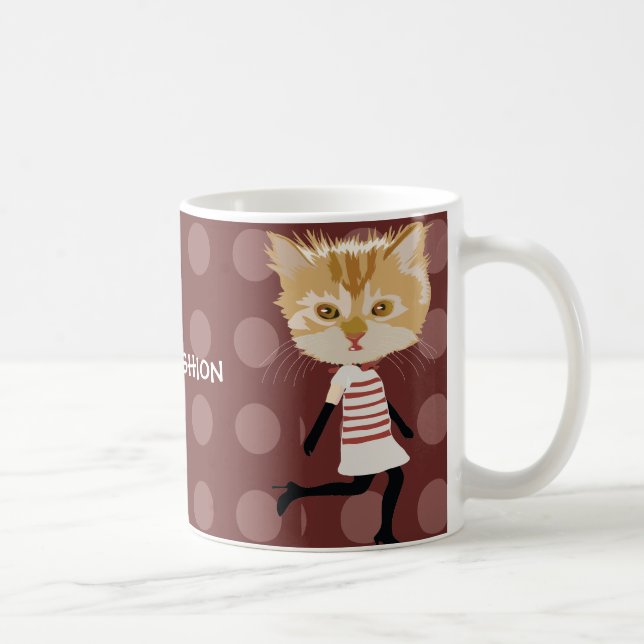 kitty coffee mug (Right)