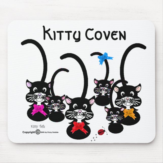 Kitty Coven Mouse Pad (Front)