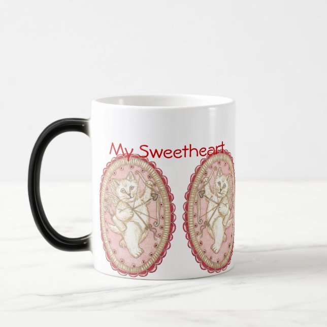 Kitty Cupid Mugs (Left)