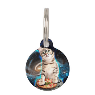 kitty dj cat pet ID tag