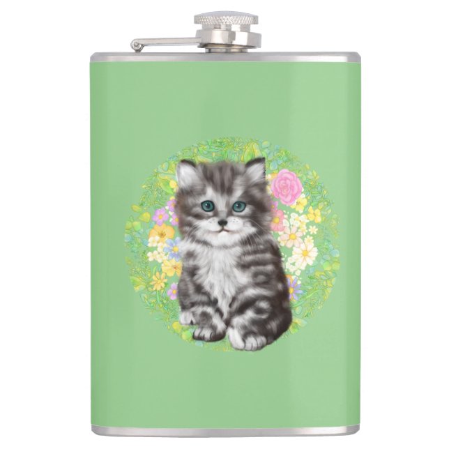 kitty flask (Front)