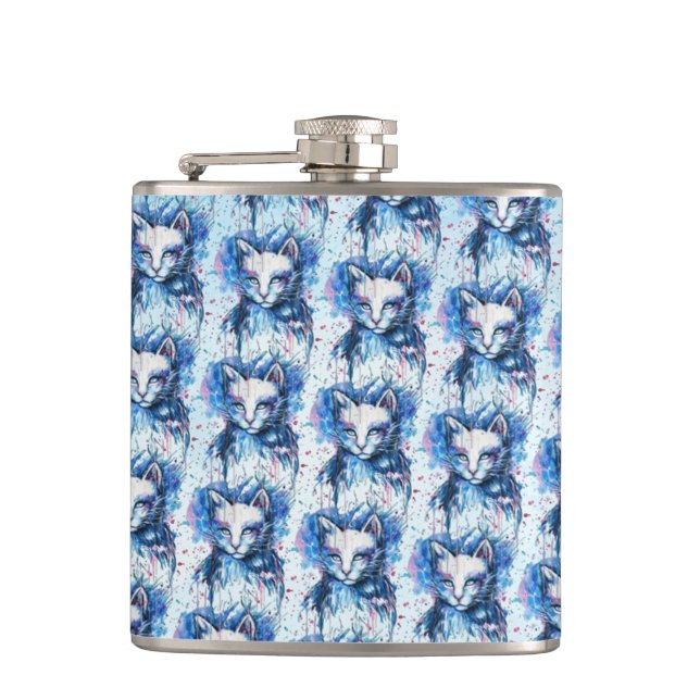 Kitty Flask (Front)
