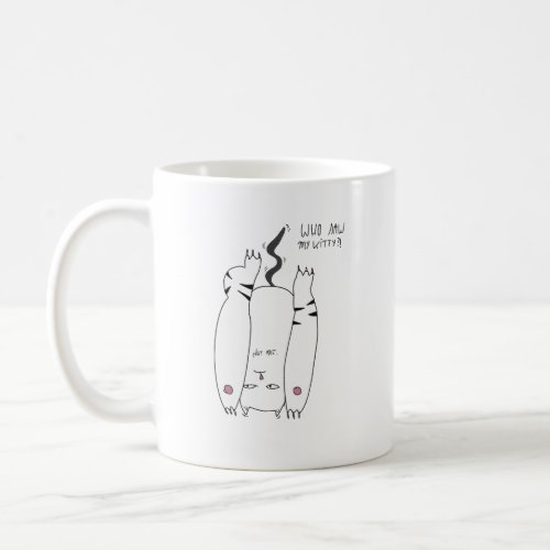 kitty funny cat mug tea coffee