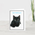 Get Well Soon Kitty Card | Zazzle.com