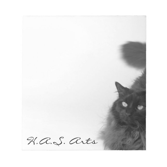 Kitty haiku notepad (Front)