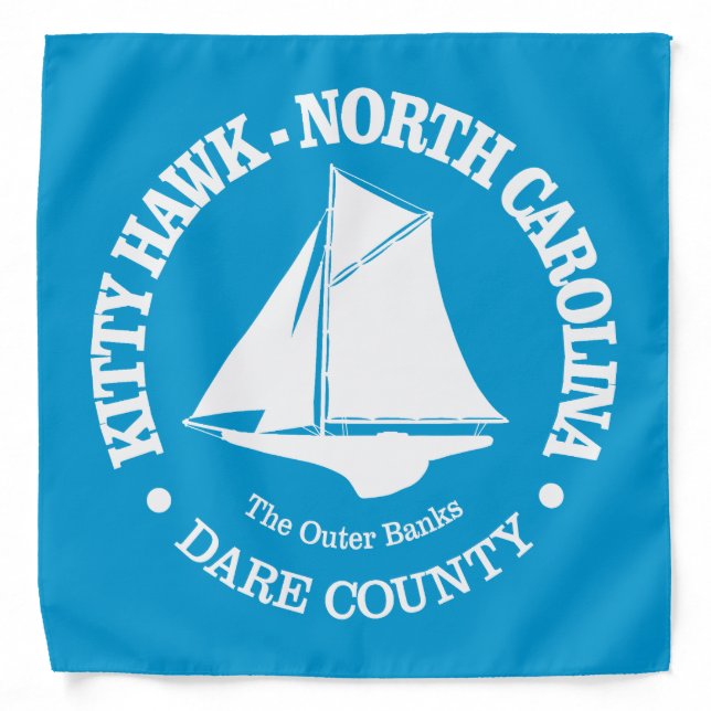 Kitty Hawk (sloop) Bandana (Front)