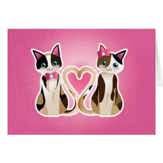 Kitty heart-calico ver-card cards