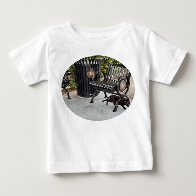 Kitty in The Park Baby T-Shirt (Front)