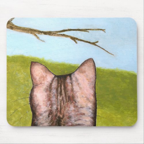 Kitty in the Window Mousepad