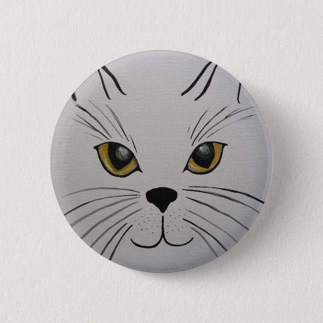 Kitty Kat Button (Front)
