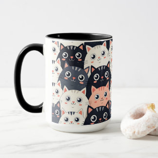 Kitty Kat Kaleidoscope Mug