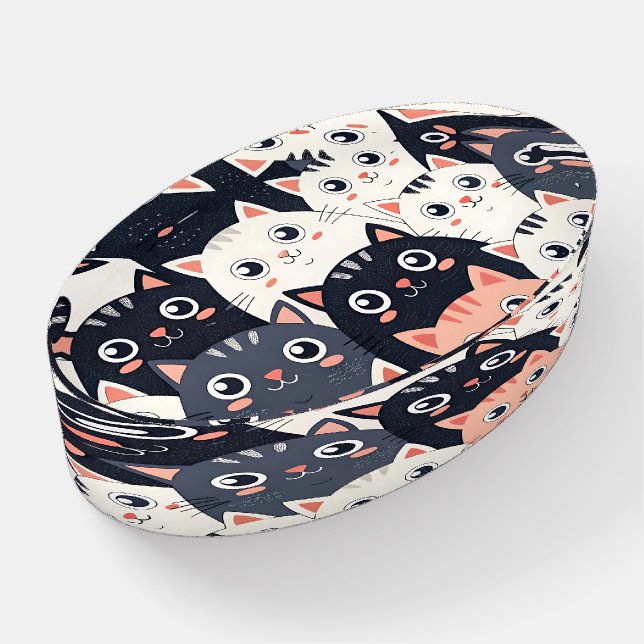 Kitty Kat Kaleidoscope Paperweight (Angled)