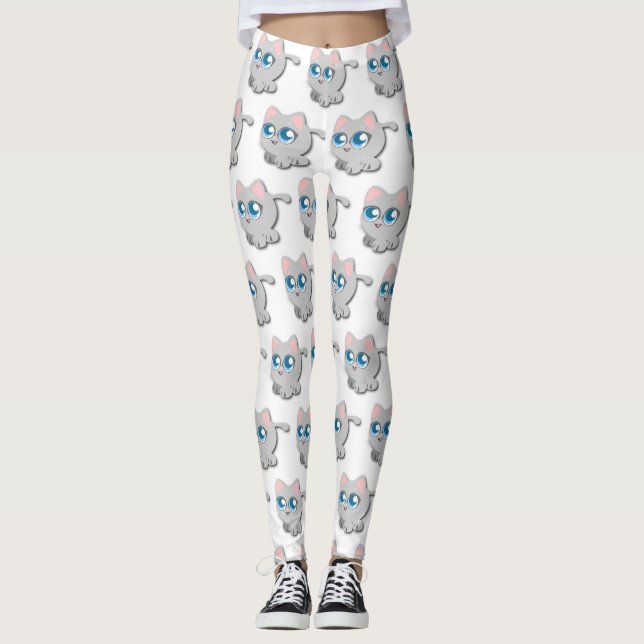 Kitty Kat Leggings (Front)