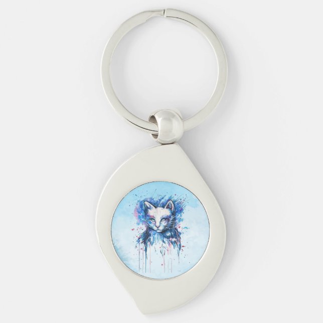 Kitty Keychain (Front)